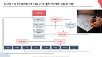 Project Risk Management Plan With Opportunities And Threats