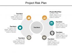 Project risk plan ppt powerpoint presentation outline file formats cpb
