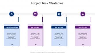 Project Risk Strategies In Powerpoint And Google Slides Cpb
