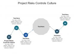 Project risks controls culture ppt powerpoint presentation styles vector cpb