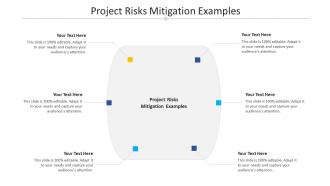 Project risks mitigation examples ppt powerpoint presentation infographics file cpb