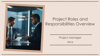 Project Roles And Responsibilities Overview PPT Structure AT