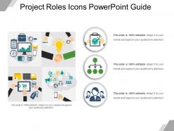 Project roles icons powerpoint guide