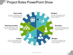 Project roles powerpoint show