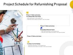 Project schedule for refurnishing proposal ppt powerpoint presentation