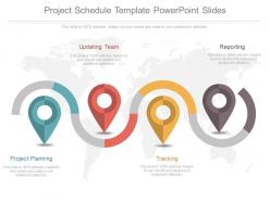 Project schedule template powerpoint slides