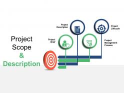 Project Scope And Description Ppt Infographics Example File