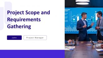 Project Scope And Requirements Gathering PPT Template AT