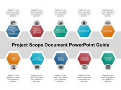 Project scope document powerpoint guide