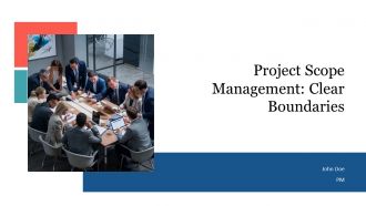 Project Scope Management Clear Boundaries PPT Structure AT