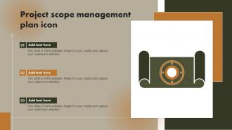 Project Scope Management Plan Icon