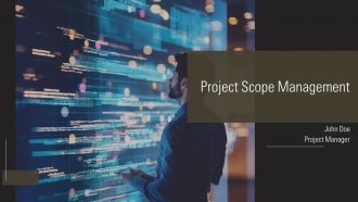 Project Scope Management PPT Sample AT