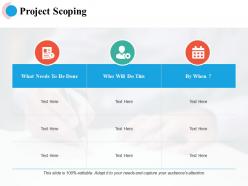 Project Scoping Marketing Ppt Powerpoint Presentation File Example File