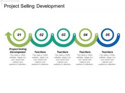 Project selling development ppt powerpoint presentation professional slides cpb