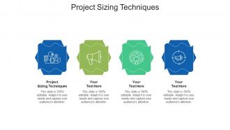 Project sizing techniques ppt powerpoint presentation layouts template cpb