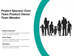 Project sponsor core team product owner team member