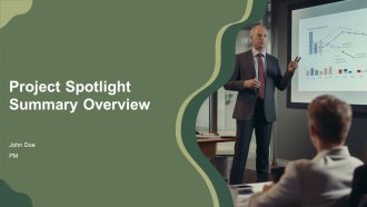 Project Spotlight Summary Overview PPT Guidelines AT