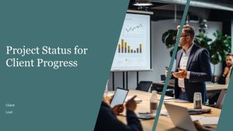 Project Status For Client Progress PPT Presentation AT