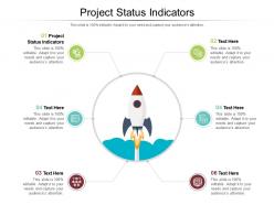 Project status indicators ppt powerpoint presentation ideas cpb
