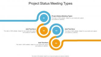 Project Status Meeting Types In Powerpoint And Google Slides Cpb
