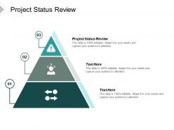 Project status review ppt powerpoint presentation file information cpb