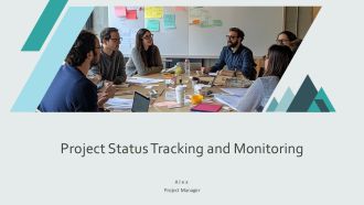 Project Status Tracking And Monitoring PPT Summary AT