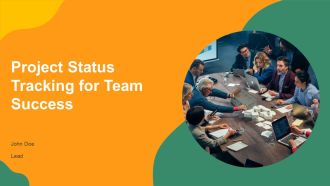 Project Status Tracking For Team Success PPT Structure AT