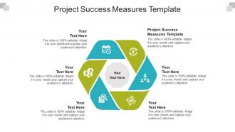 Project success measures template ppt powerpoint presentation infographic template slide download cpb