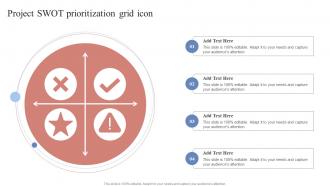 Project Swot Prioritization Grid Icon