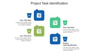 Project task identification ppt powerpoint presentation portfolio images cpb