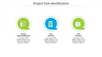 Project task identification ppt powerpoint presentation styles model cpb