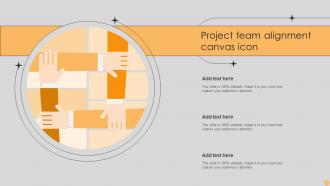 Project Team Alignment Canvas Icon