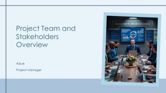 Project Team And Stakeholders PPT Guidelines AT
