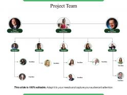 Project team example of ppt