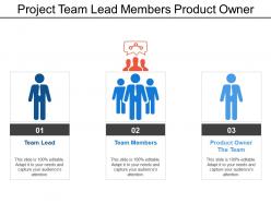 Project team lead members product owner