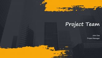 Project Team PPT Outline AT