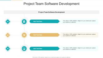 Project Team Software Development In Powerpoint And Google Slides Cpb