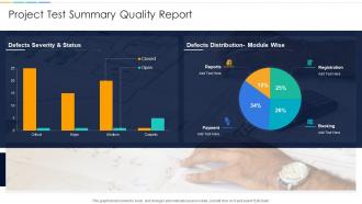 Project Test Summary Quality Report
