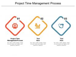 Project time management process ppt powerpoint presentation designs cpb