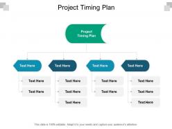 Project timing plan ppt powerpoint presentation icon layouts cpb