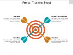 Project tracking sheet ppt powerpoint presentation ideas outfit cpb