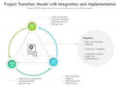Project transition model with integration and implementation