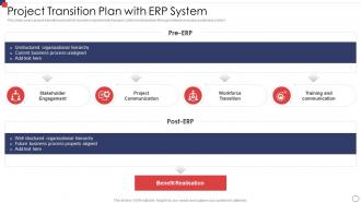 Project Transition Plan With ERP System