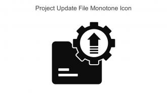 Project Update File Monotone Icon In Powerpoint Pptx Png And Editable Eps Format
