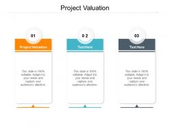 Project valuation ppt powerpoint presentation summary model cpb