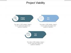 Project viability ppt powerpoint presentation icon outfit cpb