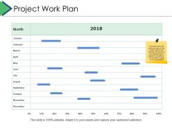 Project Work Plan Project Brief Ppt Powerpoint Presentation Icon Portrait