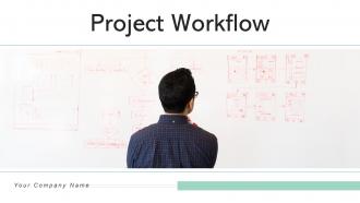Project Workflow Management Circular Arrows Innovative