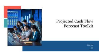 Projected Cash Flow Forecast Toolkit PPT Sample AT