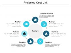 Projected cost unit ppt powerpoint presentation infographic template vector cpb